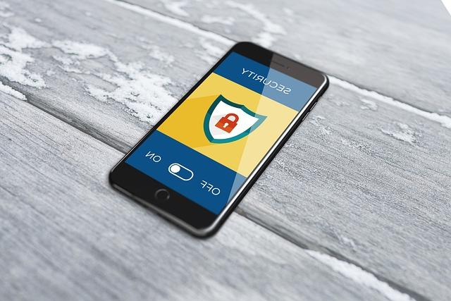 security app on a phone